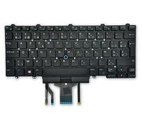 Dell Latitude E5450/E5470/5480/5490 2-Point BELGIAN Backlit Keyboard 0RPTG6