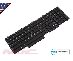 Dell Latitude E5550,Precision 3510/7510 etc. US ENGLISH Backlit Keyboard TF5M0