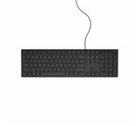 Dell MGRVG Keyboard - External USB German QWERTZ 105 Keys Black