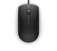 Dell Ms116 Wired Usb Mouse 2-Buttons 1000Dpi And Optical Tracking Ambidextrous D