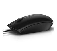 Dell MS116 Wired USB Mouse, 2-Buttons, 1000dpi and Optical Tracking, Black