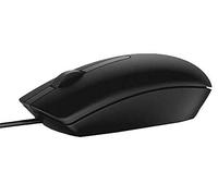 Dell MS116 Wired USB Optical Mouse (Black), 1YR