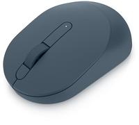 Dell MS3320W Mobile Wireless Mouse - Wireless - 2.4 GHz, Bluetooth 5.0, Optical LED, Mechanical - Midnight Green