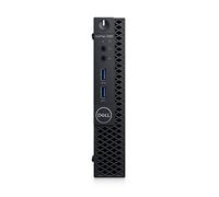 DELL OptiPlex 3060 8th gen Intel® Core™ i3 i3-8100T 8 GB DDR4-SDRAM 128 GB SSD Black Mini PC (Renewed)