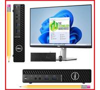 Dell Optiplex 3080 Micro PC Computer Intel i3-10100 CPU Up to 4TB SSD Windows 11