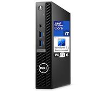 Dell OptiPlex 7010 MFF Micro Form Factor 1.2L Business Desktop Computer, 13th Generation Intel 16-Core i7-13700T up to 4.9GHz, 32GB DDR4 RAM, 1TB PCIe SSD, WiFi 6, Bluetooth, Windows 11 Pro
