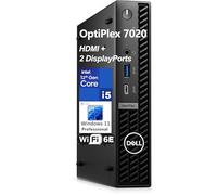 Dell OptiPlex 7020 MFF Mini PC 7000 Micro Form Factor Business Desktop Computer, Intel Hexa-Core i5-12500T (Beat i7-11700T), 16GB DDR5 RAM, 512GB PCIe SSD, WiFi 6E, RJ-45, Type-C, HDMI, Windows 11 Pro