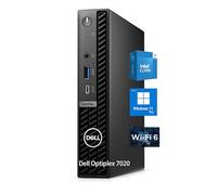 Dell OptiPlex 7020 Micro Form Factor Business Desktop Computer, Intel Hexa-Core i5-12500T, 6 Cores, up to 4.40 GHz, 16GB DDR5 RAM, 1TB PCIe SSD, RJ-45 Ethernet, HDMI, DP, WiFi 6E, Windows 11 Pro