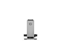 Dell OSS21 - Monitor/desktop stand - 19" - 27" - platinum silver - for OptiPlex 3080, 5080, 5090, 7080, 7090, Precision 3440, 3450 SFF