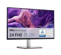 Dell P2425H 24 Inch Full HD (1920x1080) Monitor, 100Hz, IPS, 5ms, 99% sRGB, USB-C, DisplayPort, HDMI, VGA, 4x USB, 3 Year Warranty, Black
