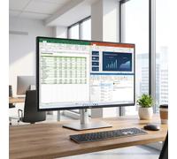 Dell Pro 24 Plus P2425D Monitor QHD IPS 24-inch professional QHD monitor with an IPS panel, advanced ergonomics and high resolution for productivity