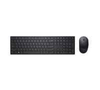 DELL Pro Keyboard and Mouse - KM5221W - Spanish (QWERTY) - Black