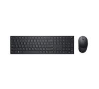 DELL Pro Keyboard and Mouse - KM5221W - US International (QWERTY) - Black - (RTL BOX)