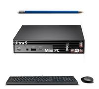 Dell Pro Micro (Next Gen OptiPlex 7020 MFF), Intel 14-Core Ultra 5 235T (> i7-13700), QCM1250 Mini Business Desktop Customized by ist Computers, 16GB/32GB/64GB DDR5 RAM, 512GB/1TB/2TB SSD, Win 11 Pro