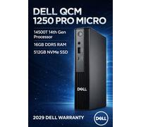 Dell Pro Optiplex Micro QCM1250 i5 14th 8GB RAM DDR5 512GB NVMe SSD Windows 11 P