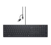 Dell Pro Silent Wired Collaboration Keyboard - KB525C - US International (QWERTY) - SSD
