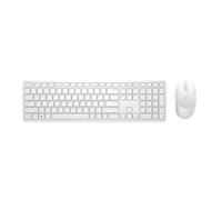 Dell Pro Wireless Keyboard and Mouse - KM5221W - Spanish (QWERTY) - White