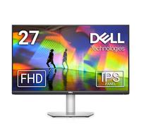 Dell S2721H 27-inch Full HD 1920 x 1080 75Hz Monitor, 4MS Grey-to-Grey Response Time (Extreme Mode), Built-in Dual Speakers, Built-in Dual HDMI Ports, AMD FreeSync Technology, Platinum Silver