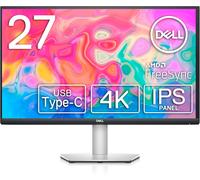 Dell S2722DC USB-C 27 Inch QHD (2560x1440) Monitor, 75Hz, IPS, 4ms, AMD FreeSync, 99% sRGB, Built-in Speakers, USB-C, 2x HDMI, 2x USB, Silver, New
