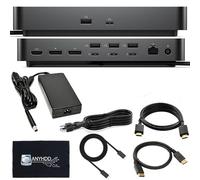 Dell SD25TB4 Thunderbolt 4 Dock Bundle, 1 Year Warranty with 180W Power Adapter + HDMI + DisplayPort Cable + Thunderbolt Cable + Microfiber Cloth Included