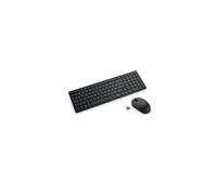 Dell Silent Keyboard and Mouse KM555 - UK QWERTY Layout, Wireless Combo with Silent Keys and Mouse Clicks, Long Battery Life, Black