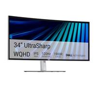 Dell UltraSharp 34 Monitor - U3426WER, WQHD (3440x1440), 120Hz, IPS Black | 5ms, 21:9 Curved, 98% DCI-P3, Built-in Speakers, 2 Thunderbolt, 3 USB-C, DisplayPort, HDMI, 5 USB, RJ45, 3 Year Warranty