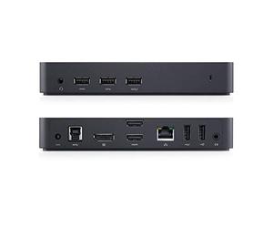 Dell USB 3.0 Ultra HD Triple Video Docking Station EU Version, 452-BBOT, 452-BBOP, N276T, 452-BBOU (Docking Station EU Version)