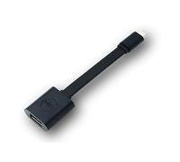 DELL DBQBJBC054 USB cable USB 3.2 Gen 1 (3.1 Gen 1) 0.132 m USB C USB A Black