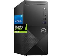 Dell Vostro 3910 Tower, Intel Core i7-12700K, 32GB RAM, 1TB NVMe SSD, NVIDIA Quadro K1200 Graphics 4GB, DVD-RW, Wi-Fi, Bluetooth, Windows 11 Pro, Black