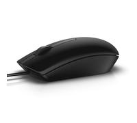 Dell USB Wired Mouse MS116 – Ambidextrous Optical USB Type-A 1000 DPI – Black