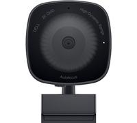Dell WB3023 1080p Full HD Webcam - 30fps, Auto Light Correction, Noise Reduction Microphones, Wide-Angle Lens, USB-C, Privacy Shutter, Adjustable Mount, Black