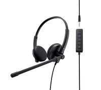 Dell WH1022 Stereo Headset, Black