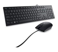 Dell Wired Keyboard and Mouse - KM300C, Black