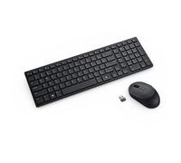Dell Wireless Keyboard & Mouse Full-Size RF+BT UK QWERTY KM555-BLK-UK Black