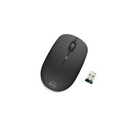 Dell WM126 Wireless Mouse - Compact Ergonomic, Power-Saving, 2.4GHz, Black