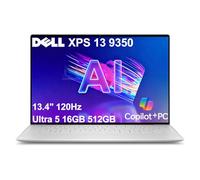 Dell XPS 13 9350 AI Business Laptop (13.4" FHD+ 120Hz, Intel Core Ultra 5 226V (> i7-1355U), 16GB RAM, 512GB SSD) Copilot+ PC, Backlit, RGB Webcam, Fingerprint, 2X Thunderbolt 4, Wi-Fi 7, Win 11 Pro