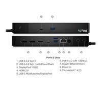 Dell XPS 13 9380 Thunderbolt USB C Docking Station with 180W AC Adapter UK
