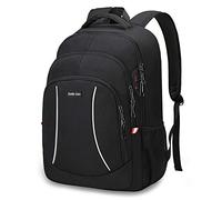 Della Gao Laptop Backpack Mens Womens Lightweight Backpack Travel Backpack with Large Space Water Resistant Business Backpack 15.6 Inch Laptop Bag for Dailyuse, Work, and Travel Black