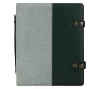 Della Q Hook and Needle Notebook - for Knitting or Crocheting Projects, Sage, 26.7 x 22.9 x 6.4cm - 1 Piece