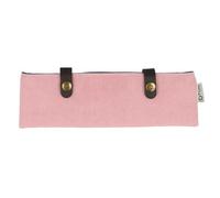 Della Q Linen Double Pointed Needle Pouch - for Knitting or Crocheting Projects, Blush, 21.6 x 7.6cm - 1 Piece