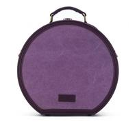 Della Q Maker's Hat Box - Hard Shell Exterior, for Knitting or Crocheting Projects, Plum - 1 Piece