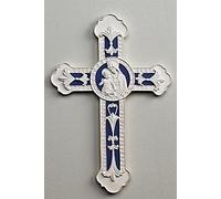Della Robbia Madonna and Child Holy Wall Cross