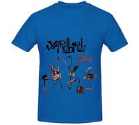 dell'acqua The Yardbirds Birdland Funk Men Round Neck Graphic Tee Shirts XL Black