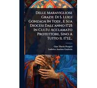 Delle Maravigliose Grazie Di S. Luigi Gonzaga In Todi, E Sua Diocesi Dall'anno 1725 In Cui Fu Acclamato Protettore, Sino A Tutto Il 1732...