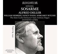Deller/Santa Cecilia Orch. & St Anthony Singers - Sosarme