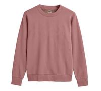 DELLMOOR Men’s Crew Neck Plain Sweatshirts, Breathable 280 GSM French Terry Fabric Cotton Long Sleeve Jumper for Mens Adult, Sizes S - 2XL (UK, Alpha, XL, Regular, Regular, Soft Pink)