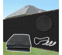 Dellna Privacy Screen Garden, 2x5 m HDPE Privacy Netting 90% with Reinforced Grommets, UV Protection, Garden Screening Includes Cable Ties, Tear-Resistant for Gardens, Patio, Pool