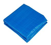 Dellonda 12Ft 360Cm Diameter Round Swimming Pool Top Cover With Rope Ties For Dl20