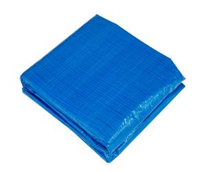 Dellonda 12Ft 360Cm Diameter Round Swimming Pool Top Cover With Rope Ties For Dl20