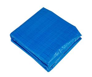 Dellonda 15Ft 450Cm Diameter Round Swimming Pool Top Cover With Rope Ties For Dl18